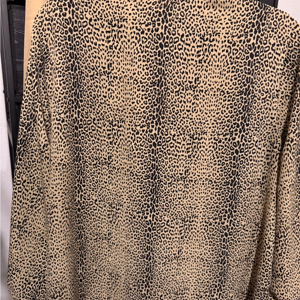 Leopard Print Blouse - image 3